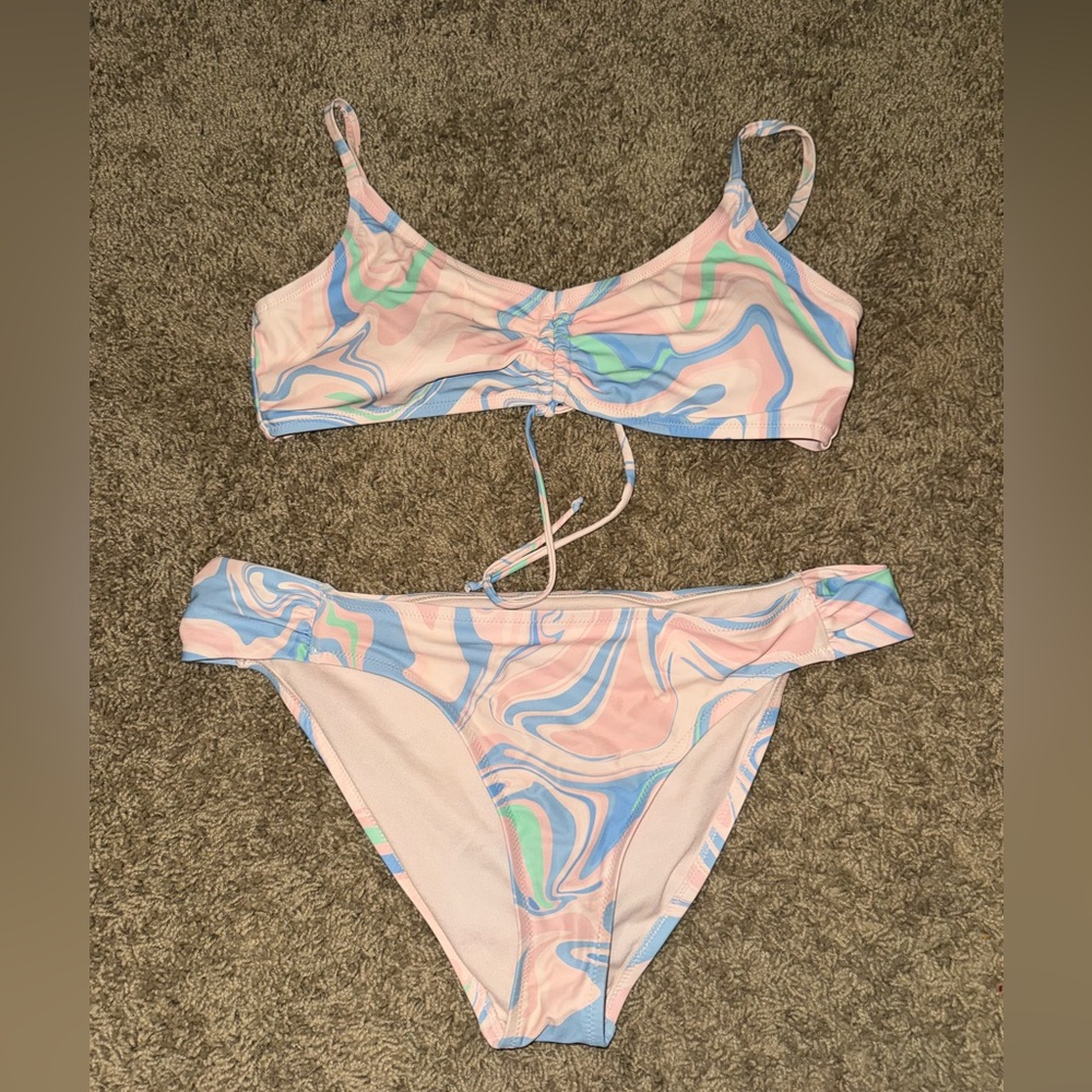 Colorful Swirl Bikini Set